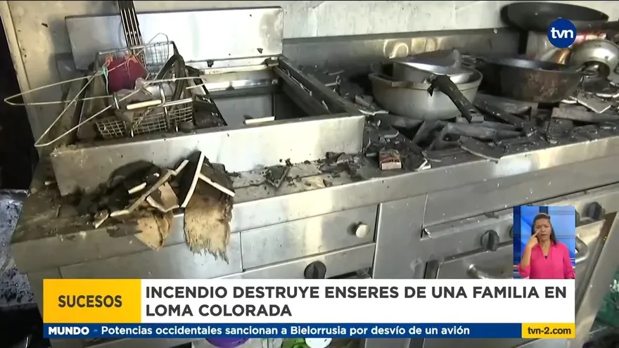 Incendio consume una vivienda en Chiriquí