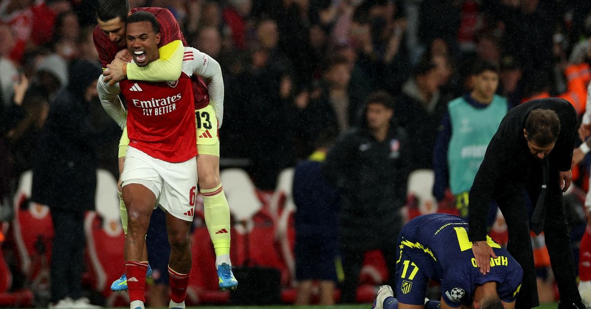 Arsenal sella su pase a la final de Champions tras eliminar al Atlético de Madrid