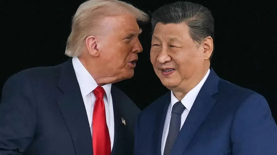 Donald Trump, presidente de EEUU y Xi Jinping, mandatario de China.
