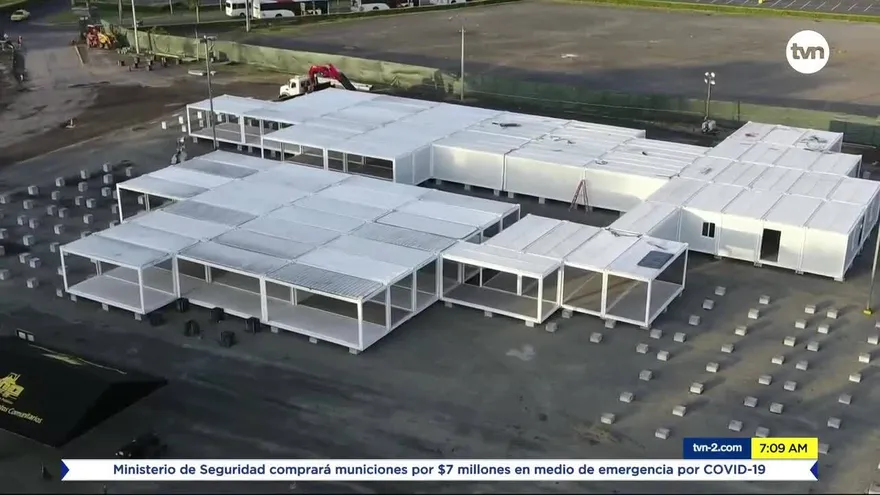 Conoce cómo estará conformado el hospital modular para pacientes con COVID-19