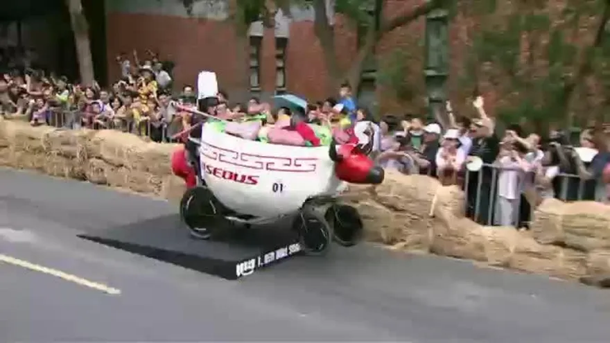 Primera carrera de veh