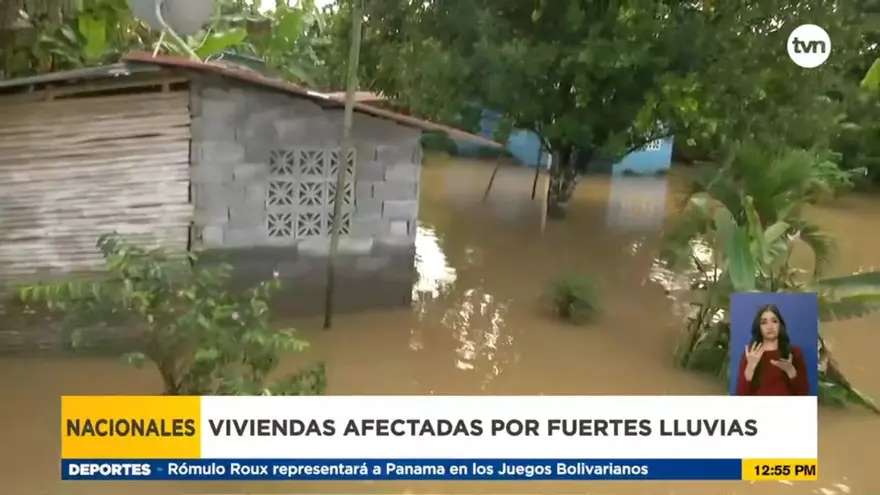 Lluvias causan daños a viviendas en Chiriquí