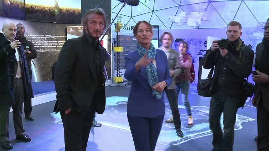 Para Sean Penn, la COP21 es la última esperanza