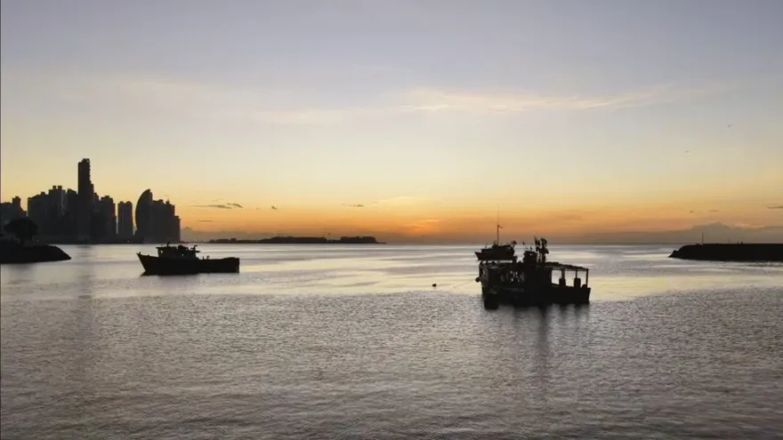 Amanecer en Panamá