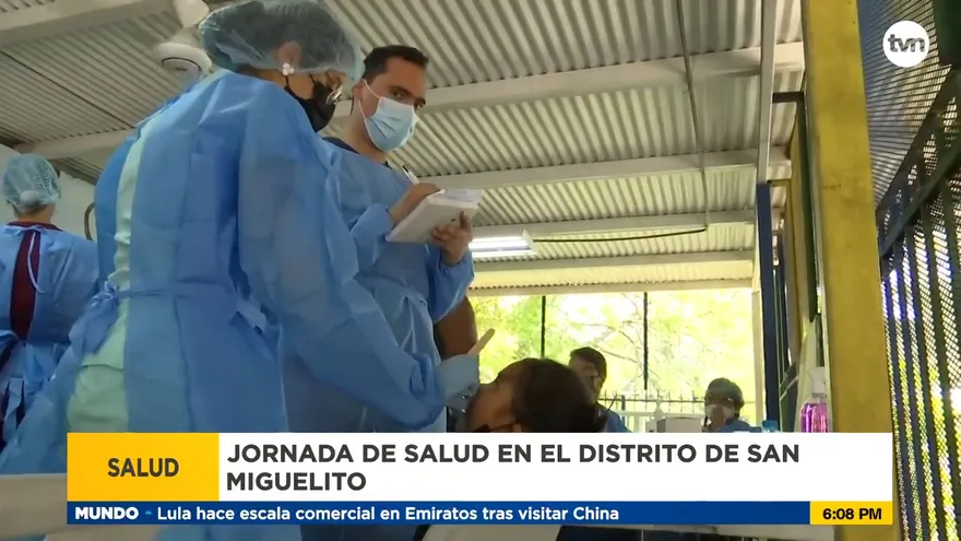 Realizan jornada de salud en San Miguelito