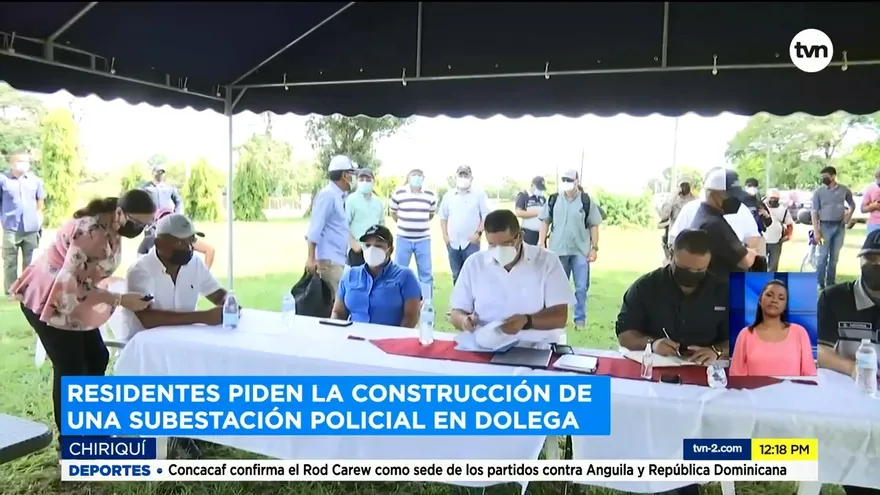 Residentes en una comunidad en Chiriquí piden una subestación policial en Dolega