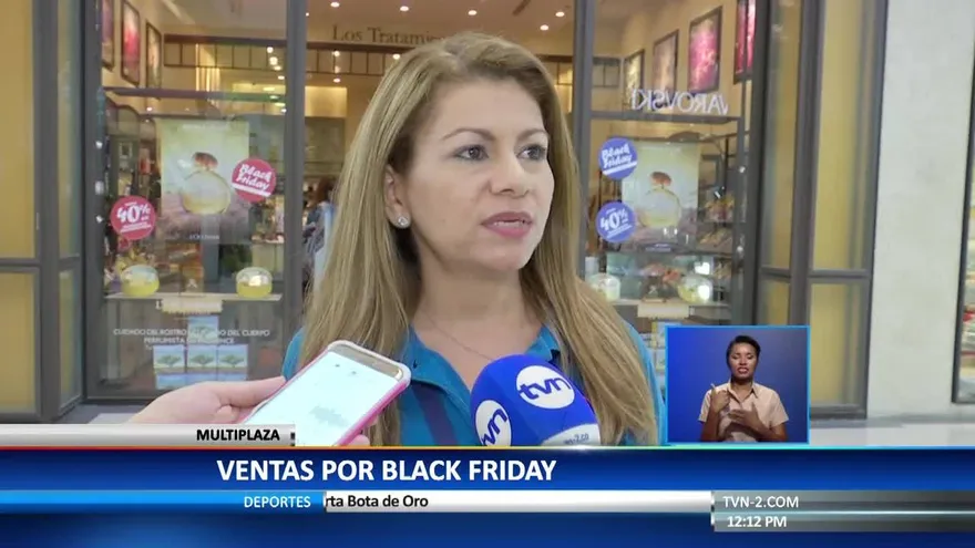 Comerciantes reportan poco movimiento en Black Friday