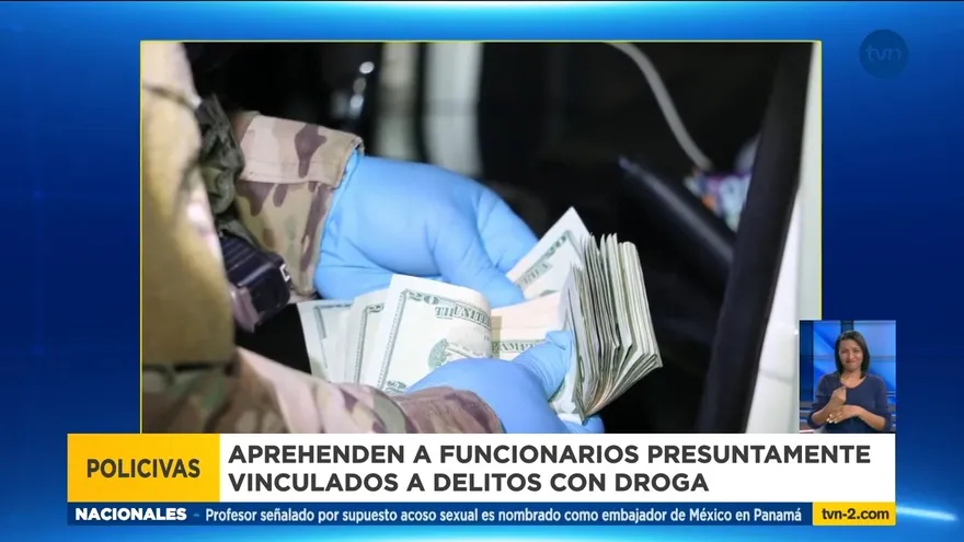 Funcionarios figuran entre aprehendidos vinculados a organización criminal