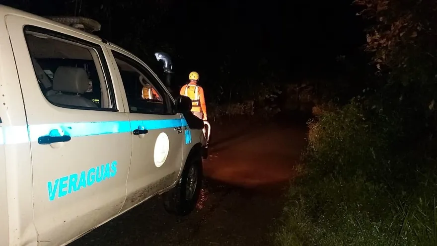 Personal del Sinaproc en Veraguas