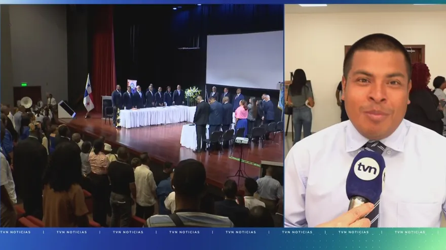 Néstor Delgado, corresponsal de TVN Noticas, recibe reconocimiento como hijo meritorio de Colón