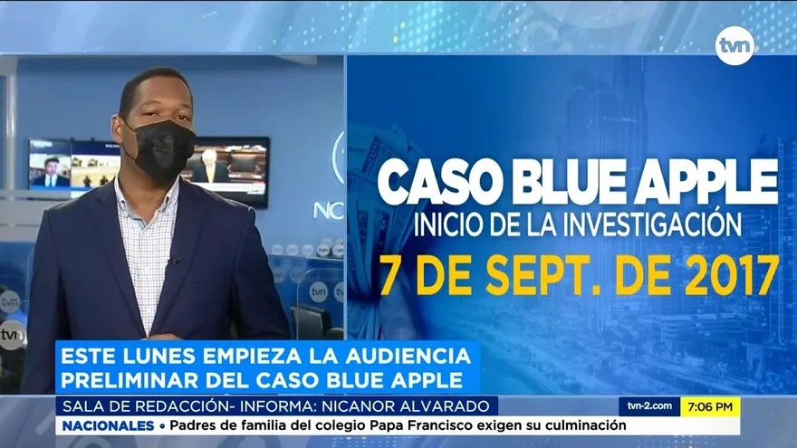 Audiencia Blue Apple inicia en 5 días
