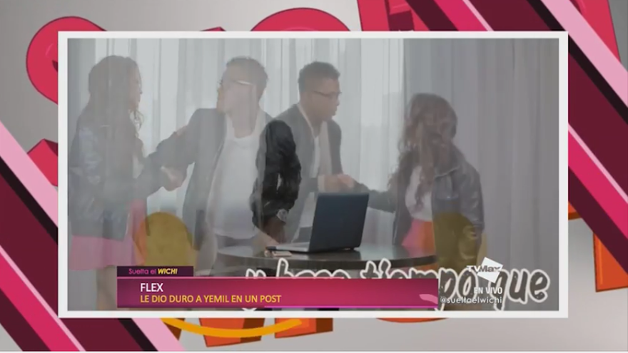 Flex arremete contra Yemil en un post