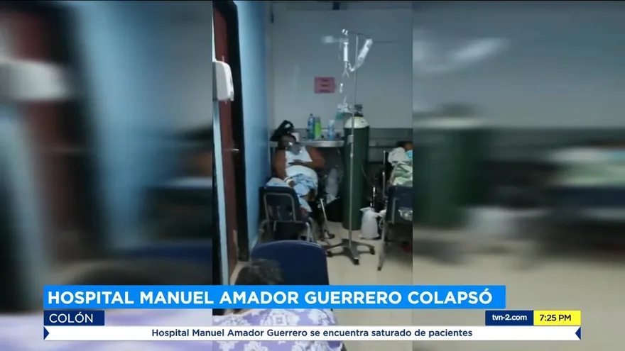 Hospital en Colón colapsó