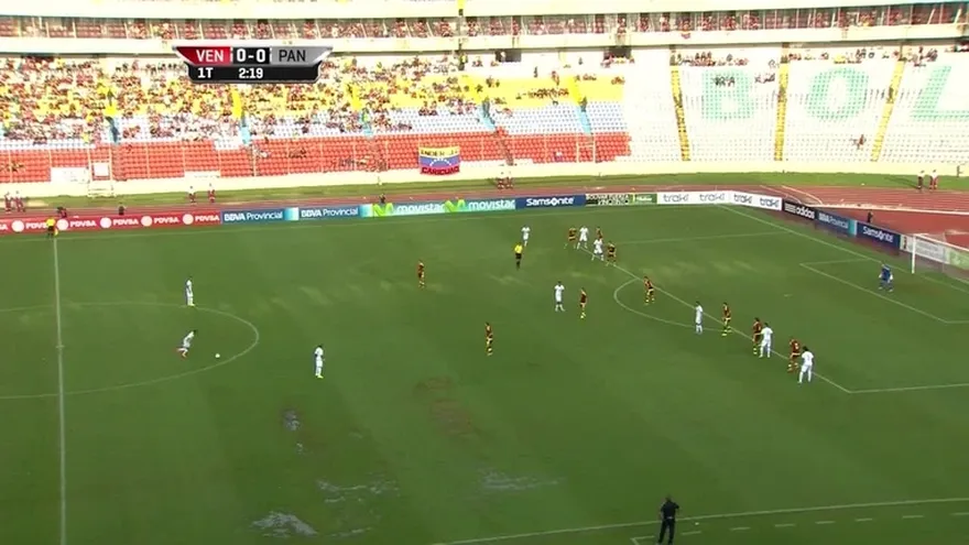 Rolando 'Toro' Blackburn puso la ventaja para Panamá sobre Venezuela 1-0