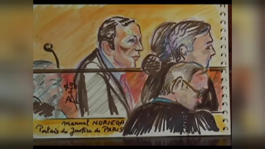 El juicio de Noriega en Francia