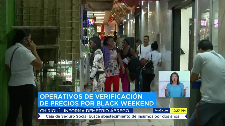 Acodeco verificará locales por Black Weekend en Chiriquí