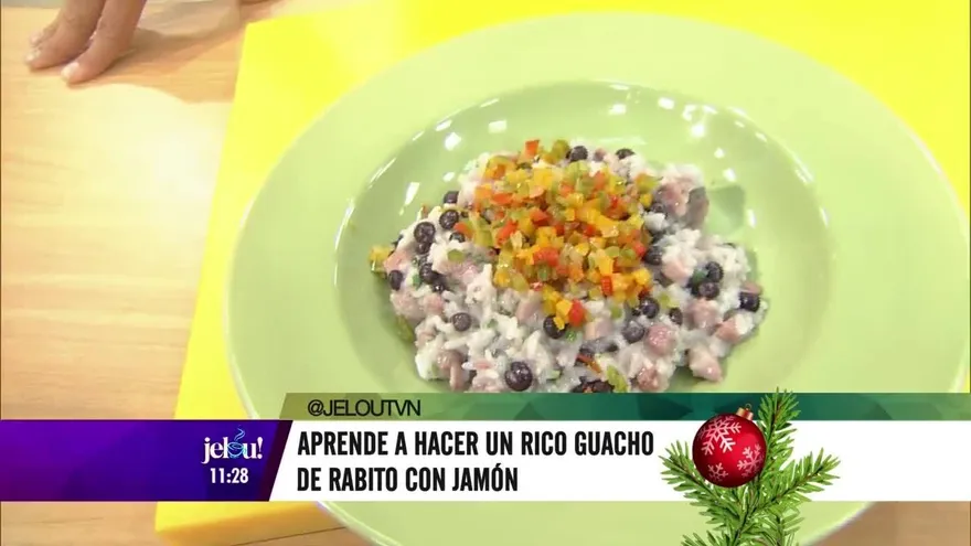 Guacho de rabito con jamón