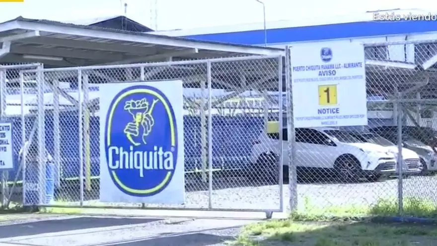 Instalaciones de la empresa Chiquita Panamá en Bocas del Toro.