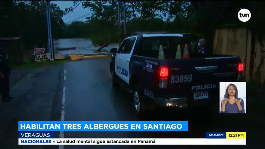 Habilitan tres albergues en la provincia de Veraguas