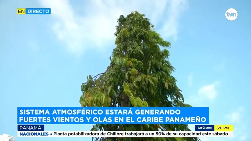 Mantiene advertencia de fuertes vientos para el Caribe