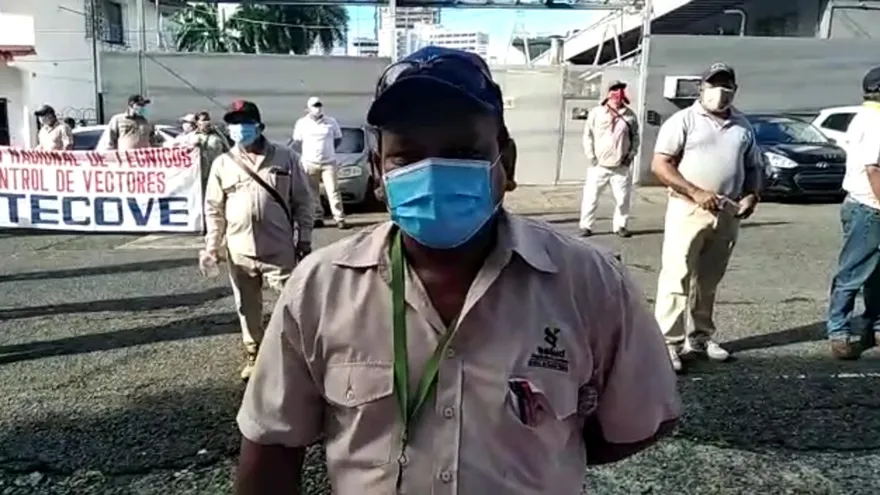 Técnicos en control de vectores se movilizan al MEF, la Asamblea y Presidencia