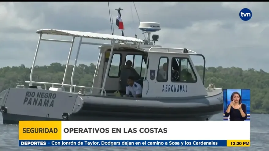 Autoridades mantienen vigilancia en costas de Chiriquí para actividades ilegales