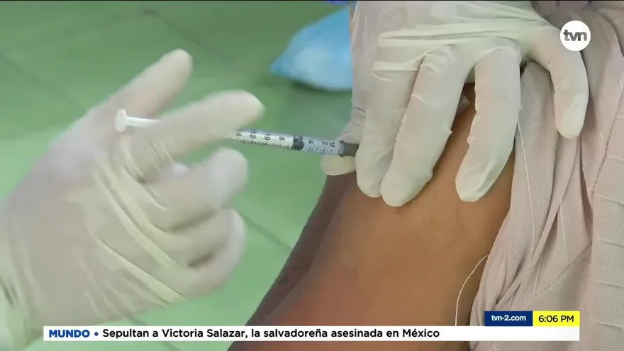 Vacunación de segundas dosis para adultos en San Miguelito