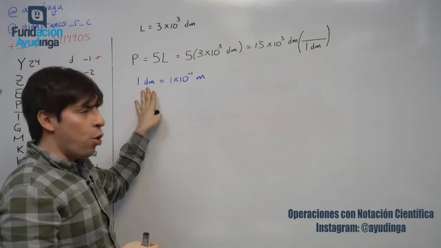 Ayudinga Física 10° - Operaciones con Notación Científica Parte IV 12 de mayo de 2020