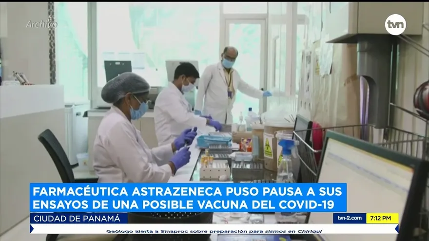 Farmacéutica pausa ensayos de vacuna contra COVID-19