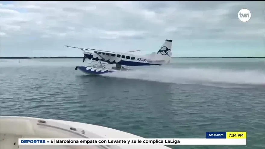 Hidroavión en Panamá será utilizado para rescates