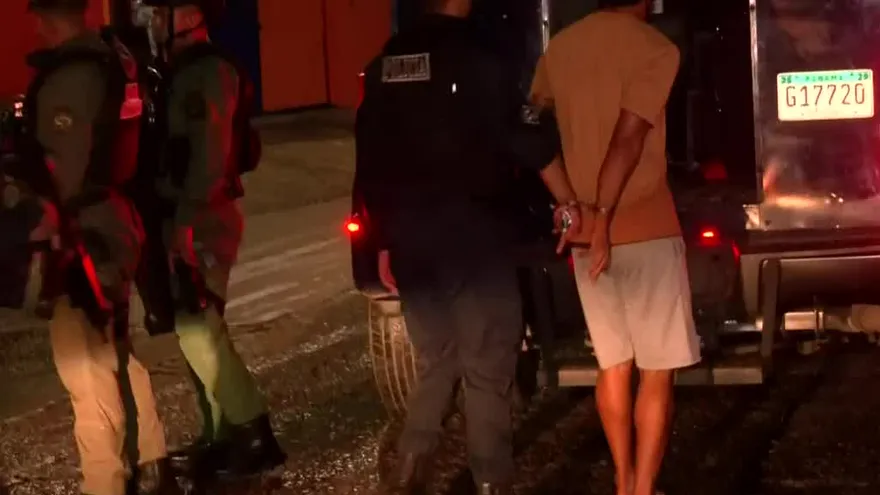 Toque de queda en San Miguelito: 38 adultos y dos menores detenidos en la primera noche