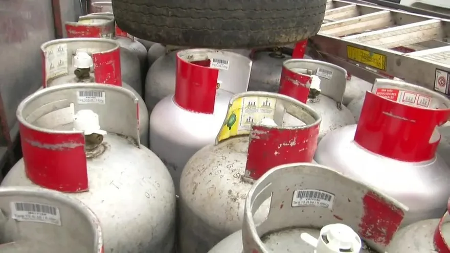 Tanques de gas de 25 libras