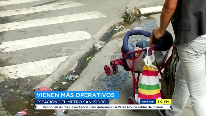 Sacarán a vendedores de los predios de la estación del Metro en San Isidro