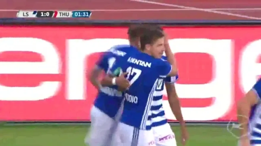 Asistencia y gol para Gabriel Torres en Suiza