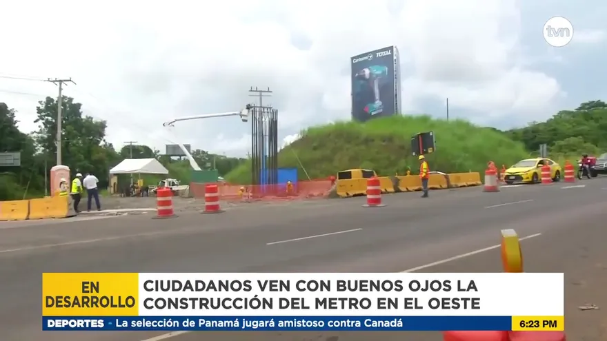 Trabajos en el puente Perurena