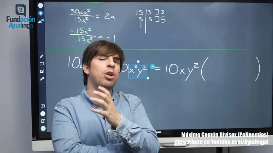 Ayudinga Matemáticas 9° - Máximo Común Divisor de Polinomios - Parte IV 3 de junio de 2020