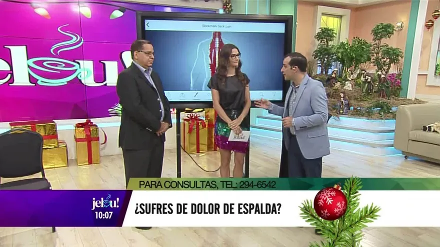 ¿Sufres de dolor de espalda?