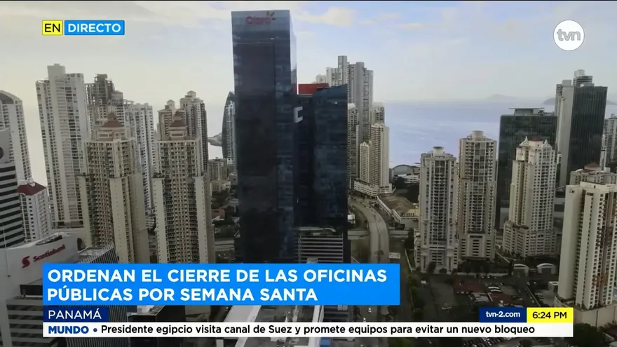 Oficinas públicas estarán cerradas por Semana Santa