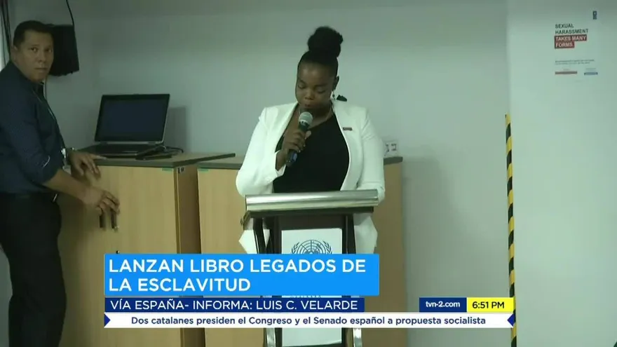 Presentan libro sobre el legado de la esclavitud en Panamá