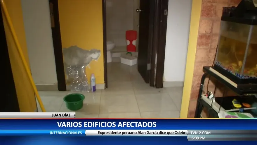 Inundaciones en la capital este lunes