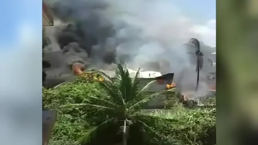 Se registra incendio de barracas en Río Abajo