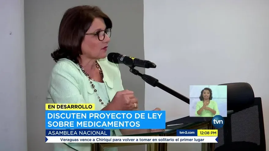 Asamblea discute ley de medicamentos