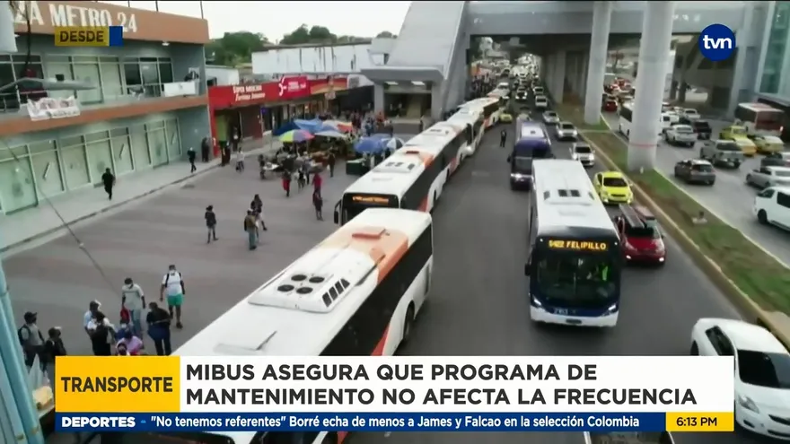 MiBus asegura que programa de mantenimiento no afecta frecuencia