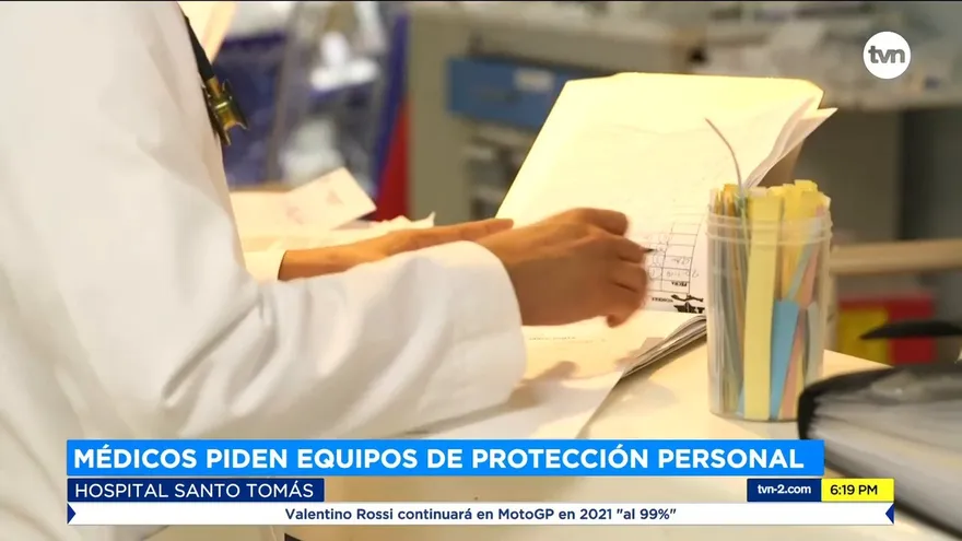 Médicos piden equipos de protección personal