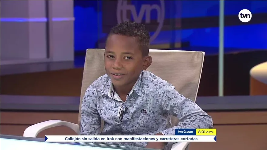 El regalo navideño de Emanuel Barrios, el niño que sueña con ser futbolista