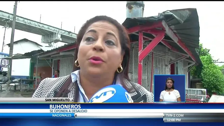 Continúa desalojo de buhoneros en San Miguelito