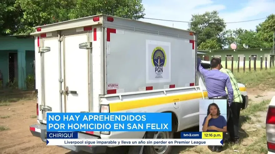 MP investiga asesinato en Chiriquí