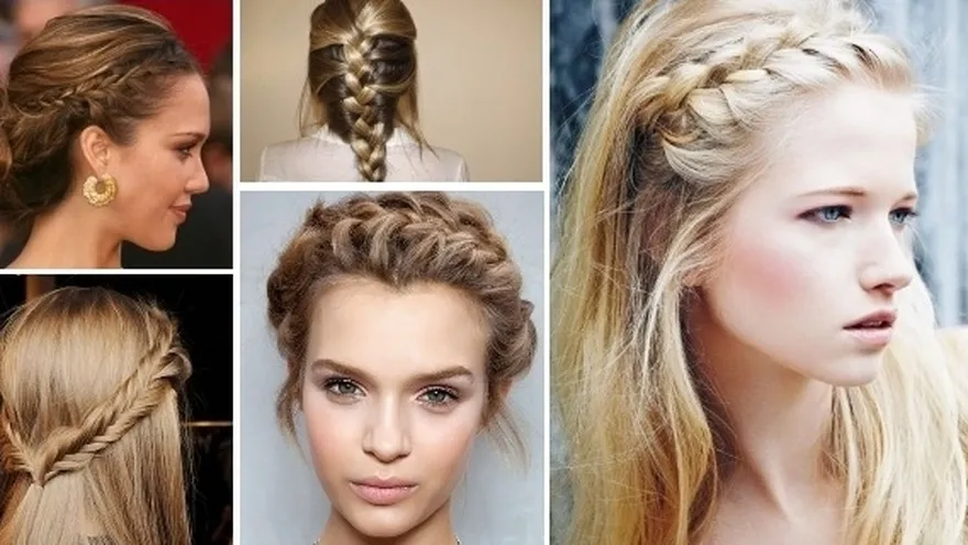 Trenzas que nos sacan de apuro para estas fiestas