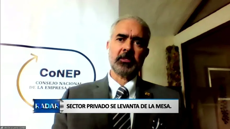 Bloque 2: Sector privado se levanta de la mesa