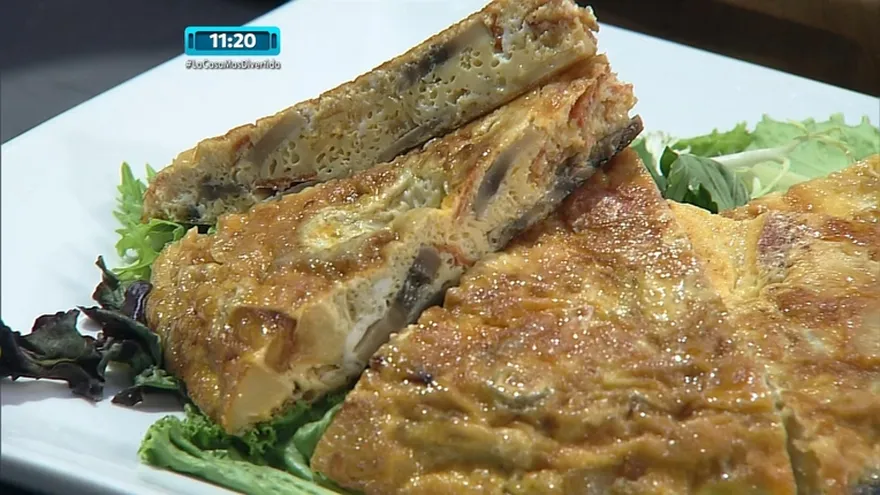 Torta de papas de pepperoni